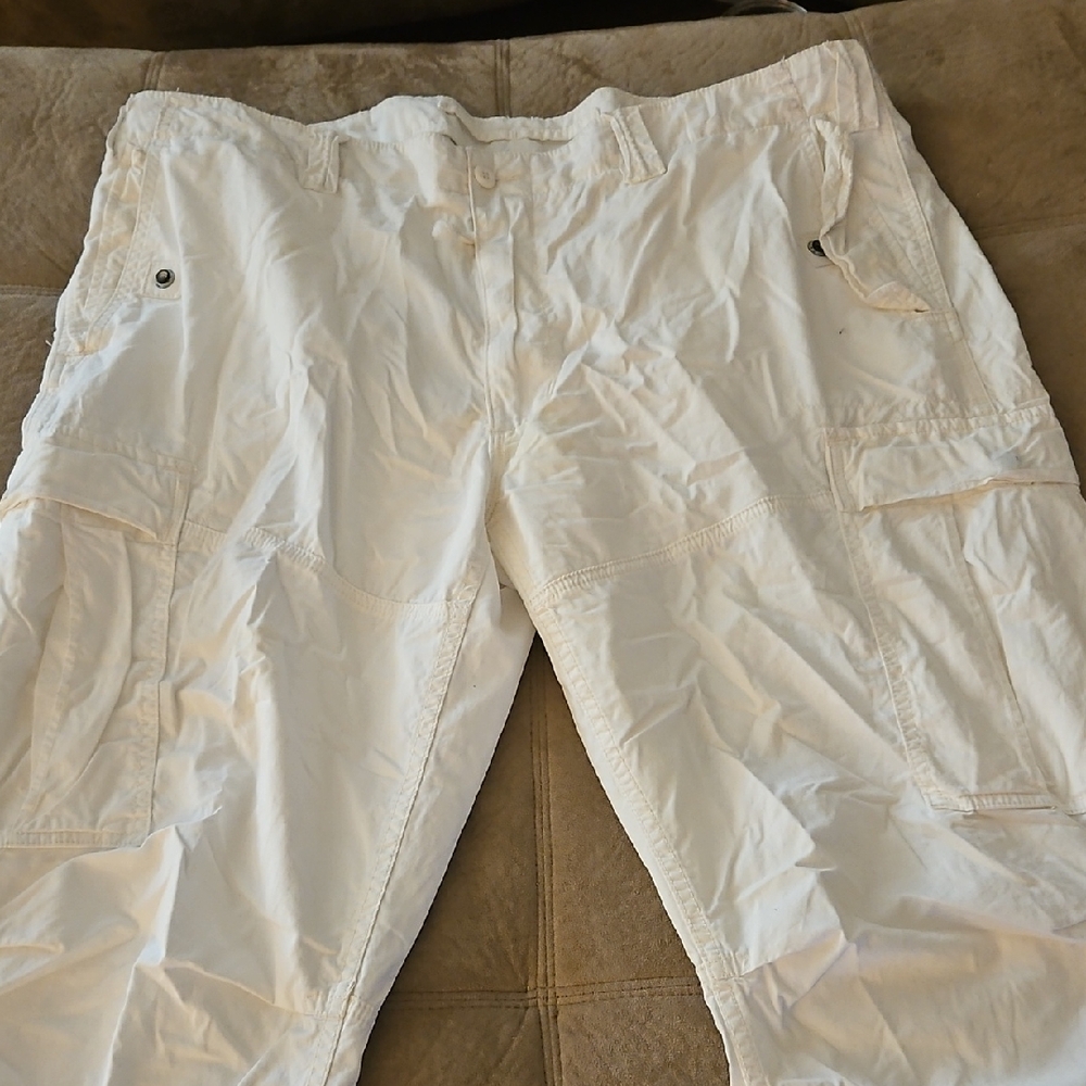 Polo by Ralph Lauren Cream Cargo Pants